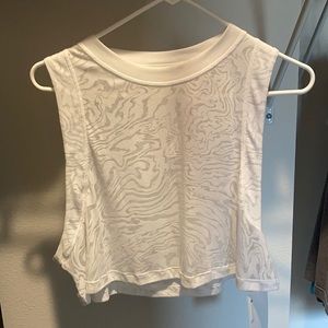 Lululemon All Yours Crop Tank * Veil